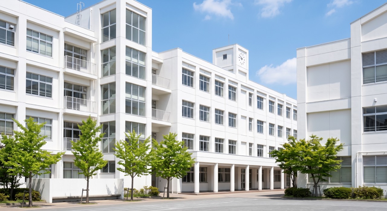 地域学校連携施設の外観